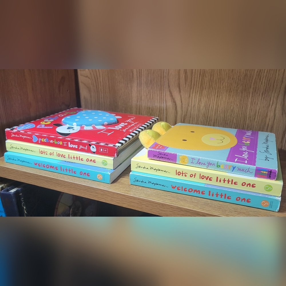 Set of 3 Sandra Magsamen baby board books Love for the Little One, your choice